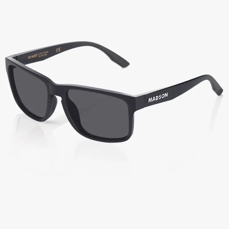 Madson Madson Pivot Black On Blackout | Grey Polarized