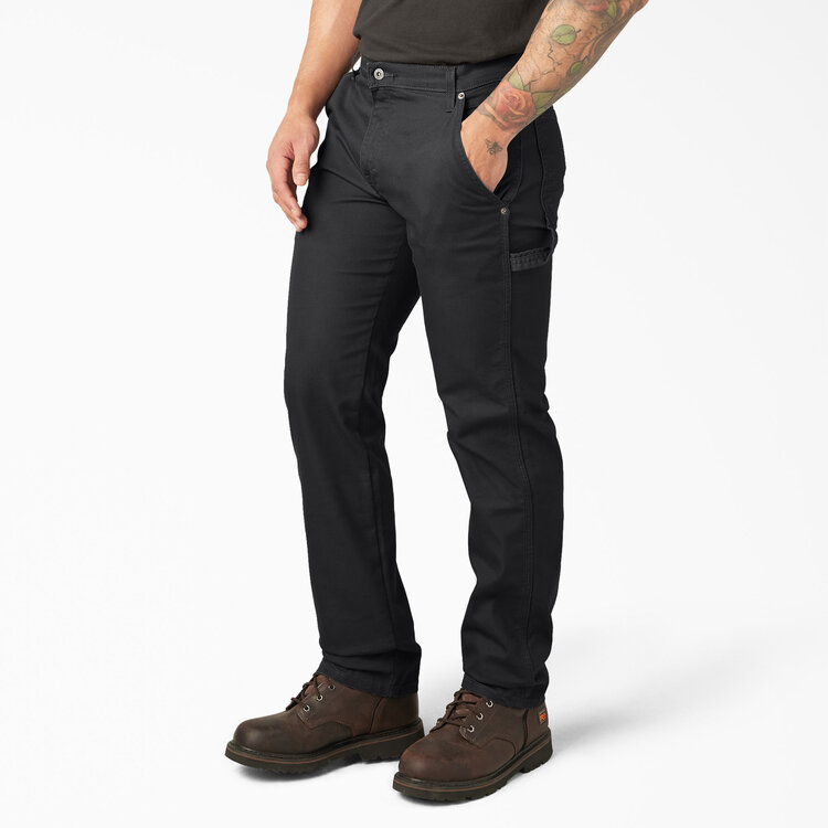 Dickies Dickies Duck Carpenter Pant (Mens) | Stonewashed Black