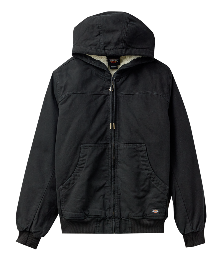 Dickies Dickies Sherpa Duck Bomber (Womens) | Black