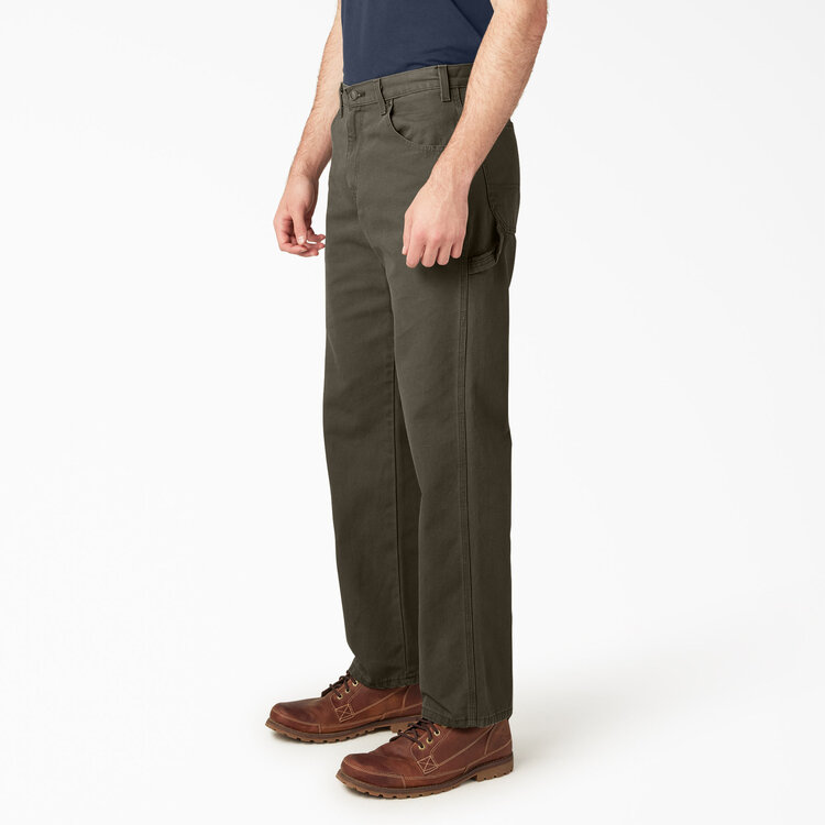 Dickies Dickies Duck Carpenter Jean (Mens) | Rinsed Moss Green