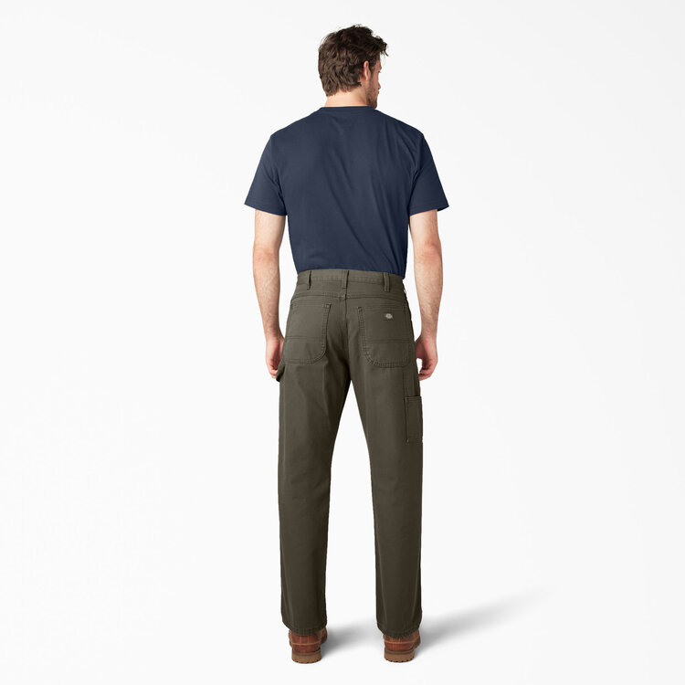 Dickies Dickies Duck Carpenter Jean (Mens) | Rinsed Moss Green