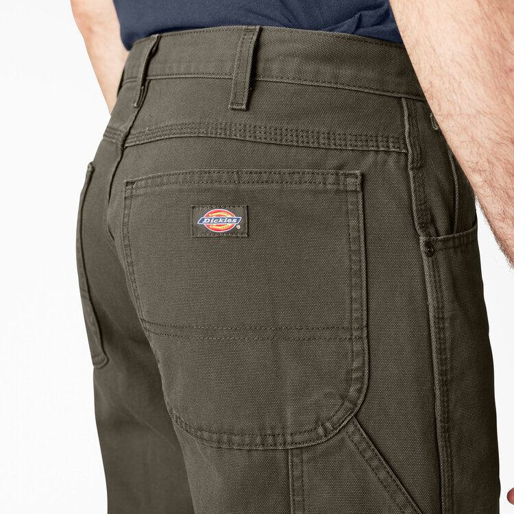 Dickies Dickies Duck Carpenter Jean (Mens) | Rinsed Moss Green