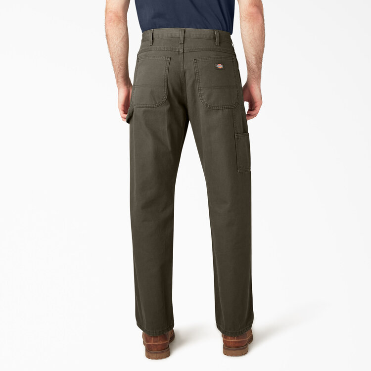 Dickies Dickies Duck Carpenter Jean (Mens) | Rinsed Moss Green
