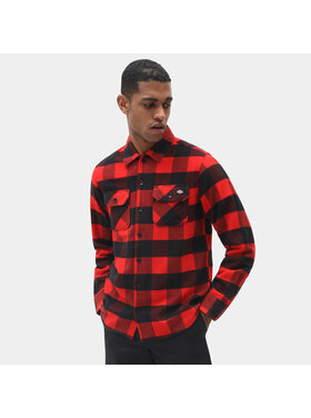 Dickies Dickies Sacramento L/S Shirt (Mens) | Red Plaid