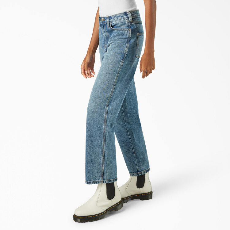 Dickies Dickies Farner Denim (Womens) | Rinsed Denim/Fade