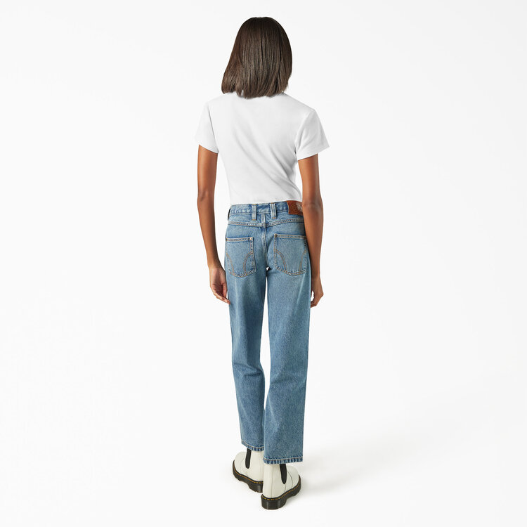 Dickies Dickies Farner Denim (Womens) | Rinsed Denim/Fade