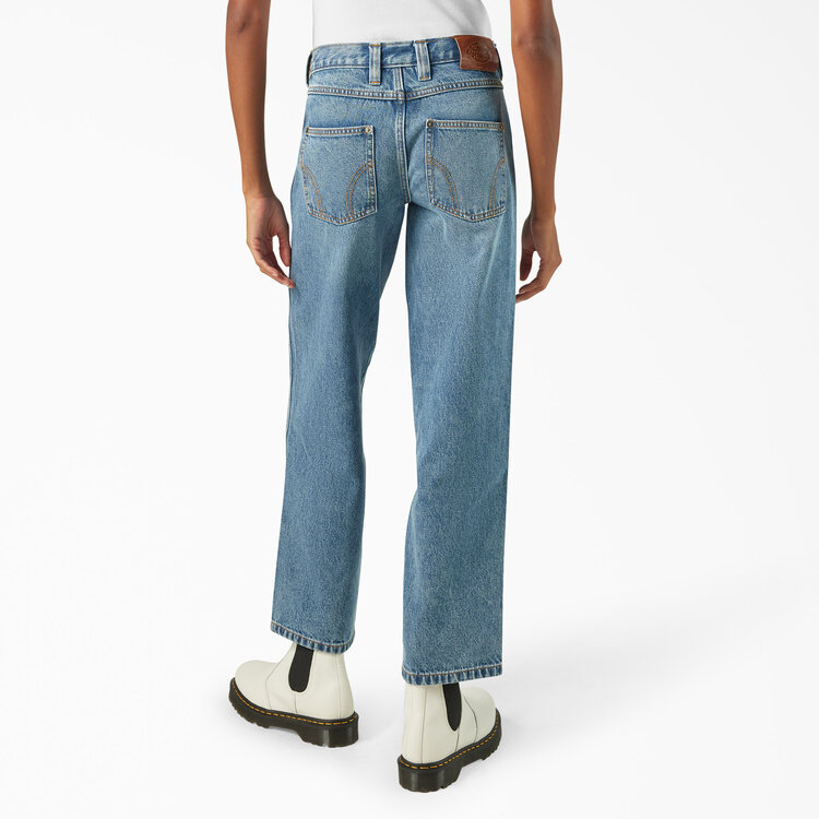 Dickies Dickies Farner Denim (Womens) | Rinsed Denim/Fade