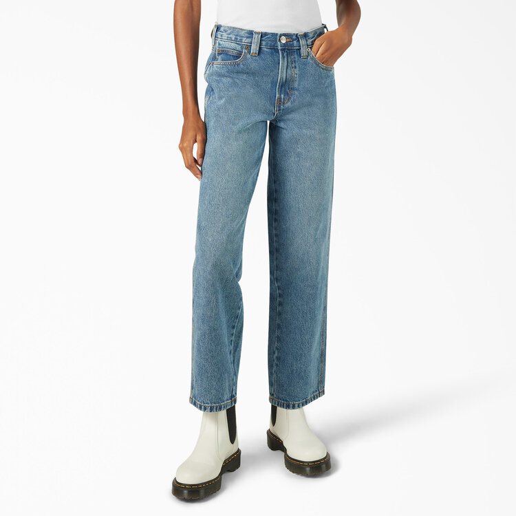 Dickies Dickies Farner Denim (Womens) | Rinsed Denim/Fade