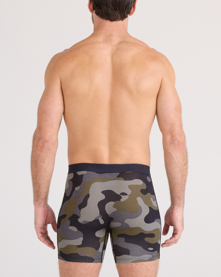 SAXX Saxx Vibe Xtra Soft Comfort Boxer Brief Fly | Dunk Tank Camo-Multi