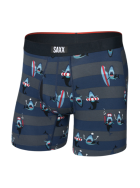 SAXX Saxx Vibe Xtra Soft Comfort Boxer Brief Fly | Shark Bite-Navy