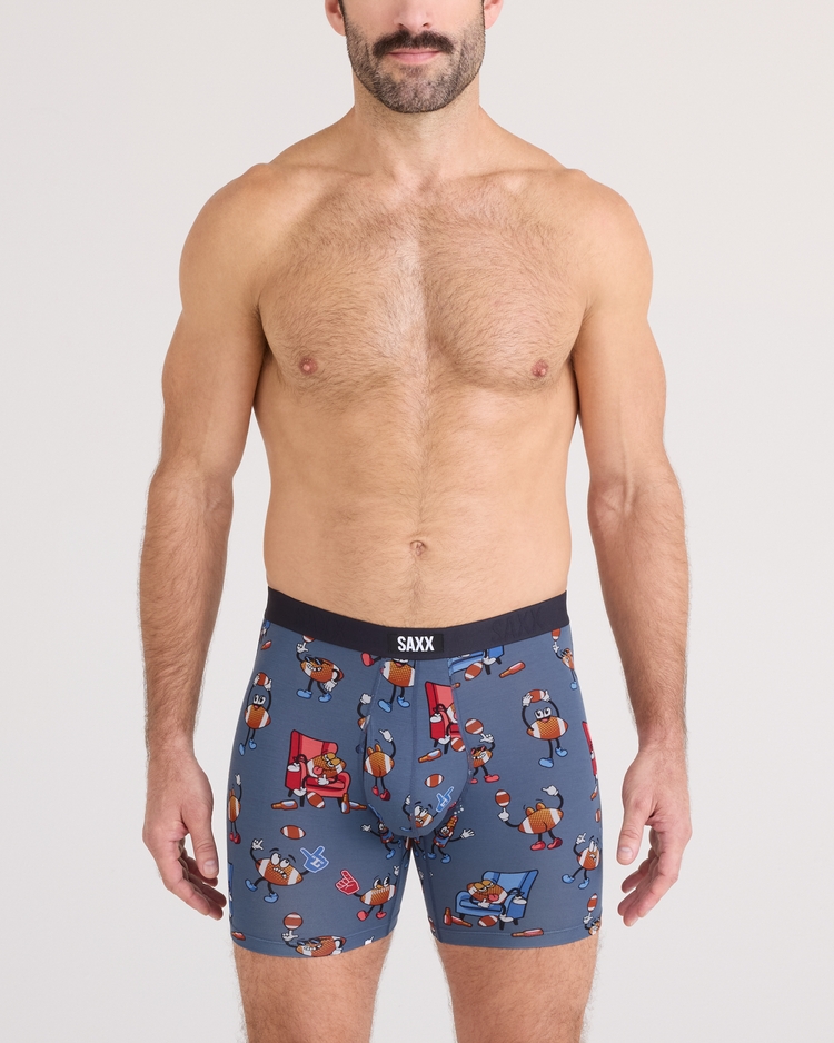SAXX Saxx Vibe Xtra Soft Comfort Boxer Brief Fly | Game Day-Twilight
