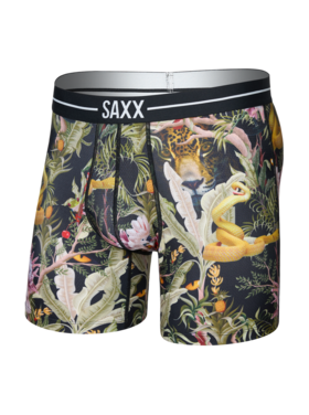 SAXX Saxx Volt Breathable Mesh Boxer Brief | Jungle Juice-Black