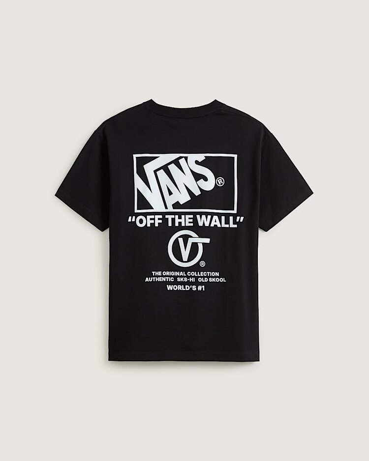 Vans Vans Stacked Hi Ss Tee (Mens) | Black