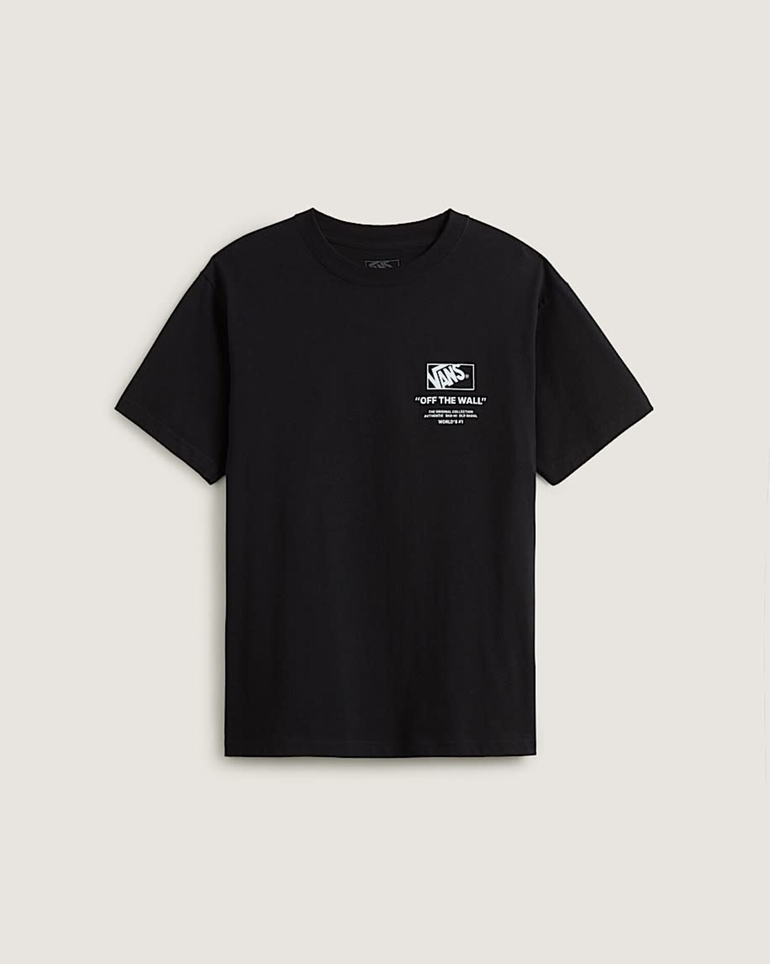 Vans Stacked Hi Ss Tee (Mens) | Black - The Drop Rideshop