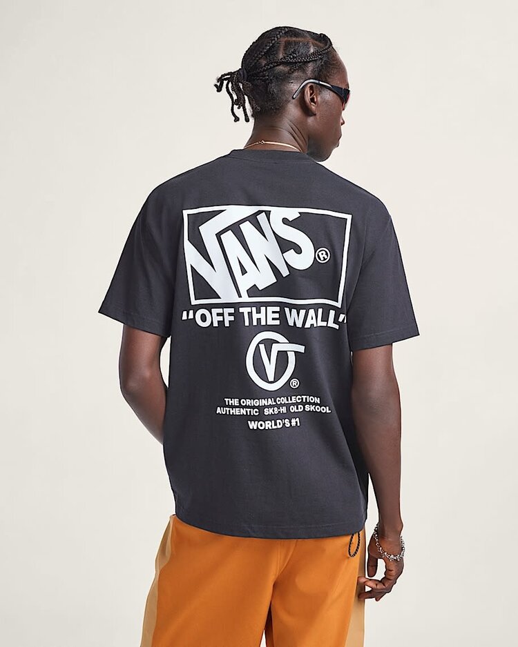 Vans Vans Stacked Hi Ss Tee (Mens) | Black