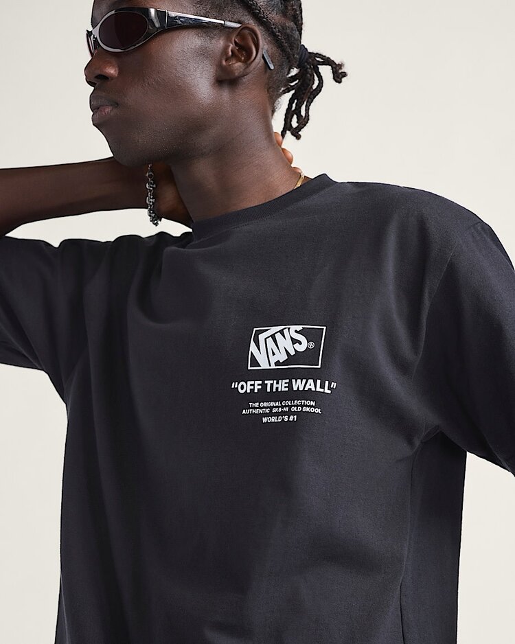 Vans Vans Stacked Hi Ss Tee (Mens) | Black