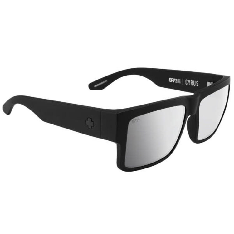 Spy Spy Cyrus Sosi Matte Black | Gray Polarized Silver Mirror