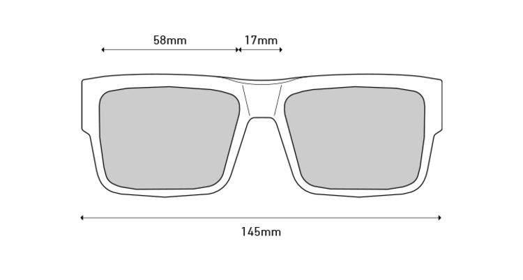 Spy Spy Cyrus Sosi Matte Black | Gray Polarized Silver Mirror