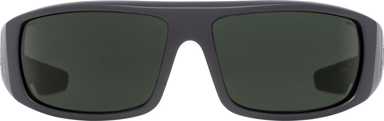 Spy Spy Logan Matte Black Ansi Rx | Happy Gray Green