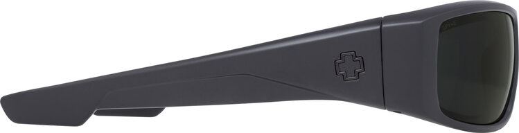 Spy Spy Logan Matte Black Ansi Rx | Happy Gray Green