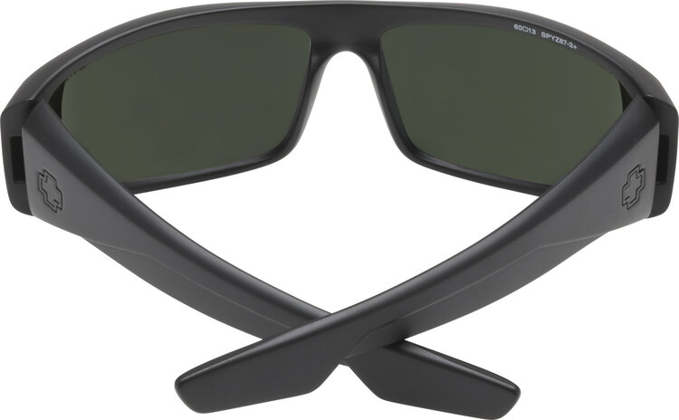 Spy Spy Logan Matte Black Ansi Rx | Happy Gray Green