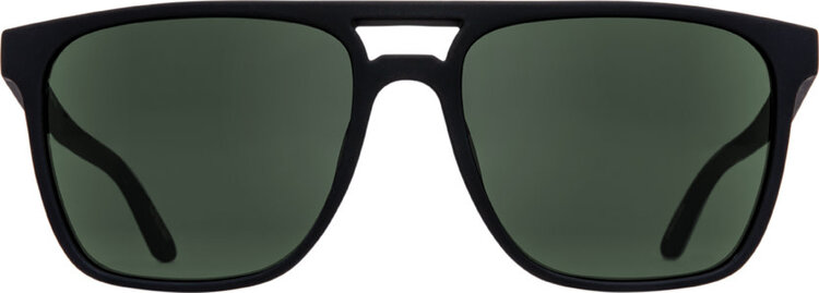 Spy Spy Czar Soft Matte Black | Happy Gray Green Polarized