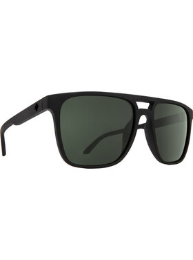 Spy Spy Czar Soft Matte Black | Happy Gray Green Polarized