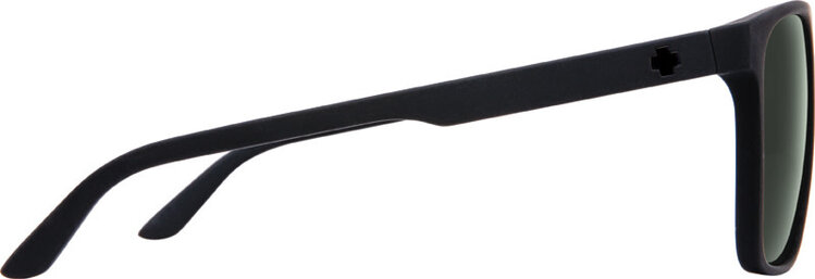 Spy Spy Czar Soft Matte Black | Happy Gray Green Polarized