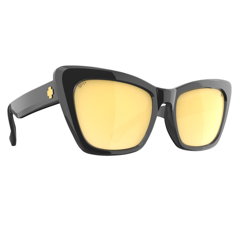 Spy Spy Surf Cat Black | Happy Bronze Gold Mirror