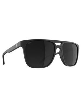 Spy Spy Czar Soft Matte Black | Happy Boost Polarized Black Mirror
