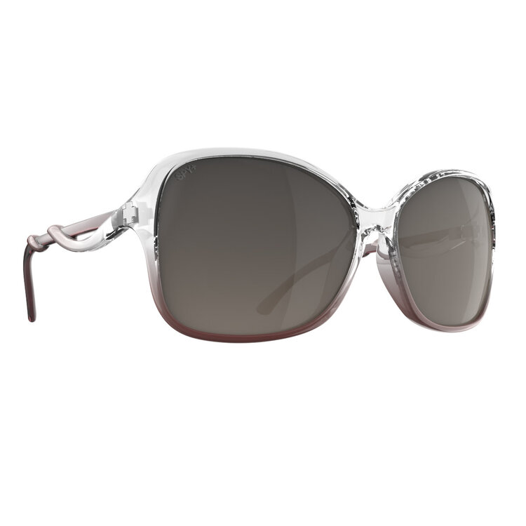 Spy Spy Fiona Crystal Cherry Red Fade | Happy Warm Gray Fade