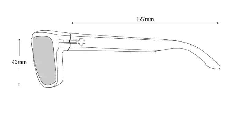 Spy Spy Region Matte Black | Happy Bronze Gold Mirror