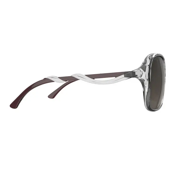 Spy Spy Fiona Crystal Cherry Red Fade | Happy Warm Gray Fade