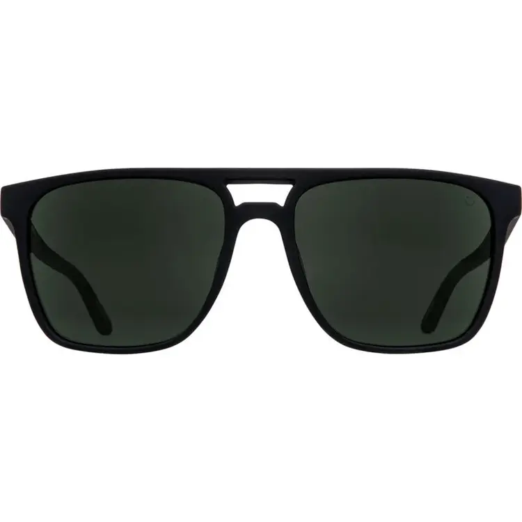 Spy Spy Czar Soft Matte Black | Happy Boost Polarized Black Mirror