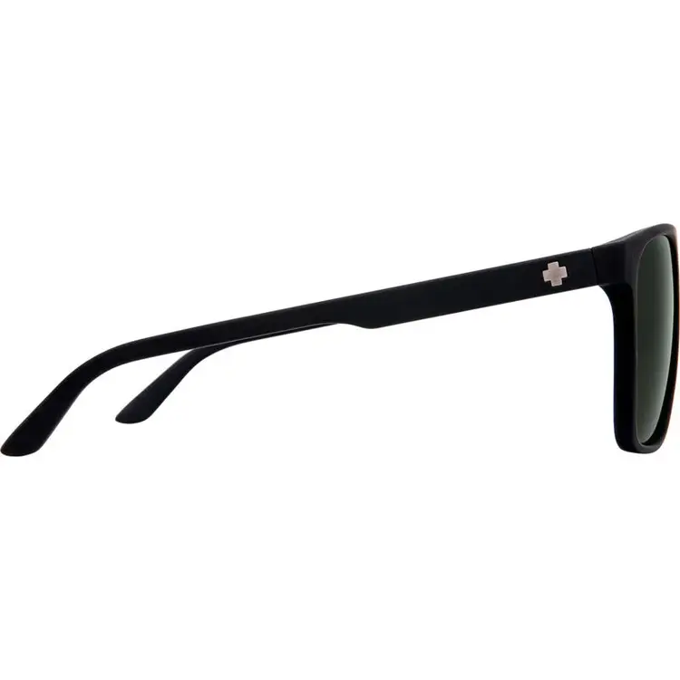 Spy Spy Czar Soft Matte Black | Happy Boost Polarized Black Mirror