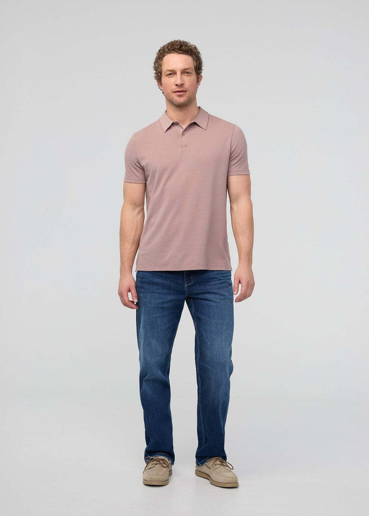 DUER Duer Performance Denim+ Relaxed Straight (Mens) | Prairie Indigo