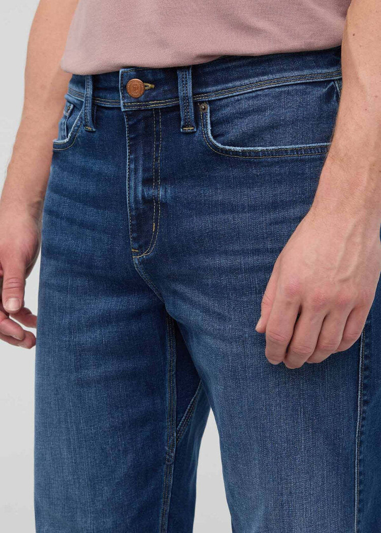 DUER Duer Performance Denim+ Relaxed Straight (Mens) | Prairie Indigo