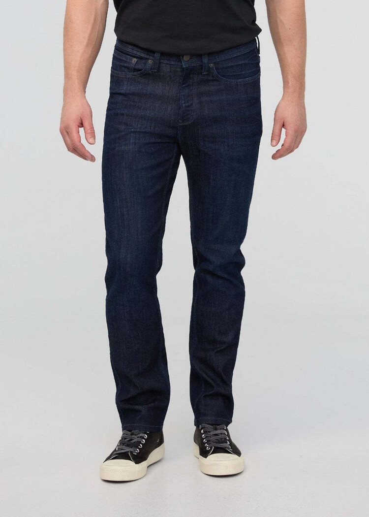 DUER Duer Performance Denim Slim Straight (Mens) | Nightshade Blue