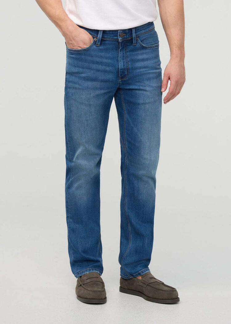 DUER Duer Performance Denim+ Straight (Mens) | Alpine Indigo