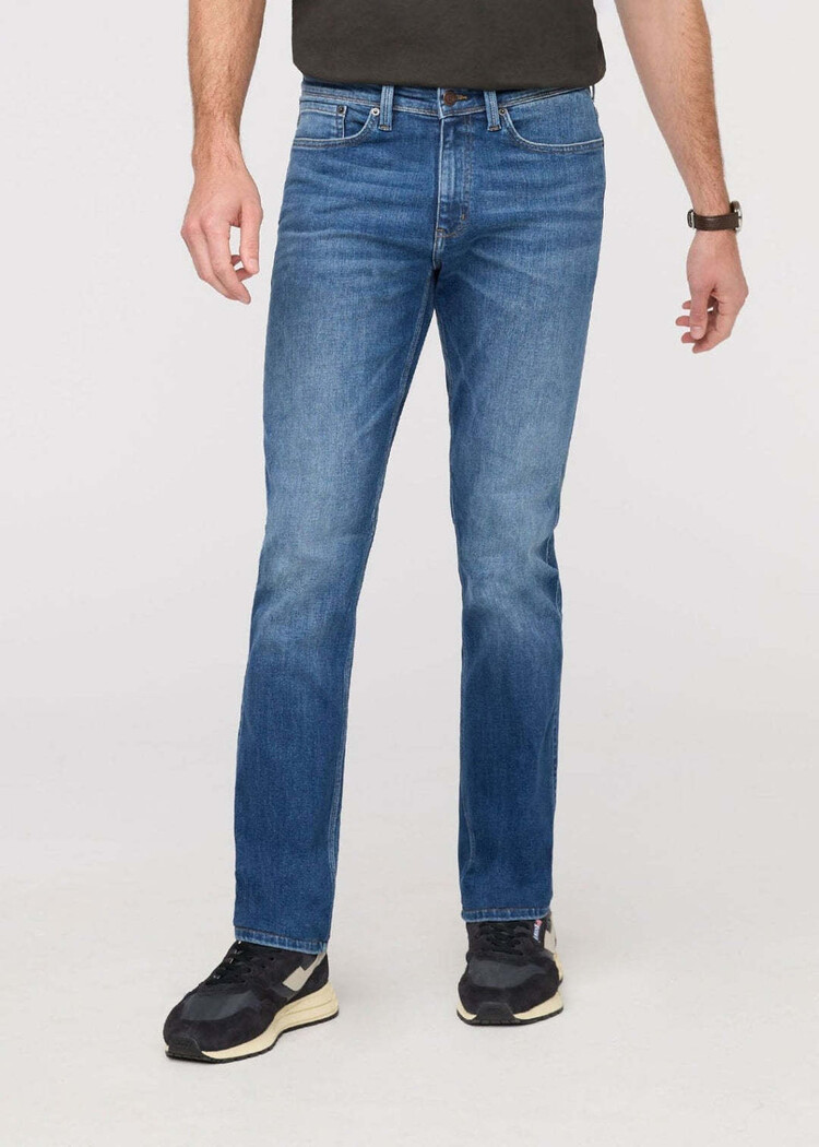DUER Duer Performance Denim+ Slim Straight (Mens) | Alpine Indigo