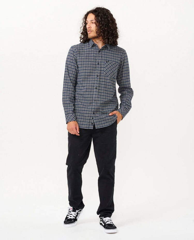 Rip Curl Rip Curl Classic Surf Checked In Flannel (Mens) | Dark Navy