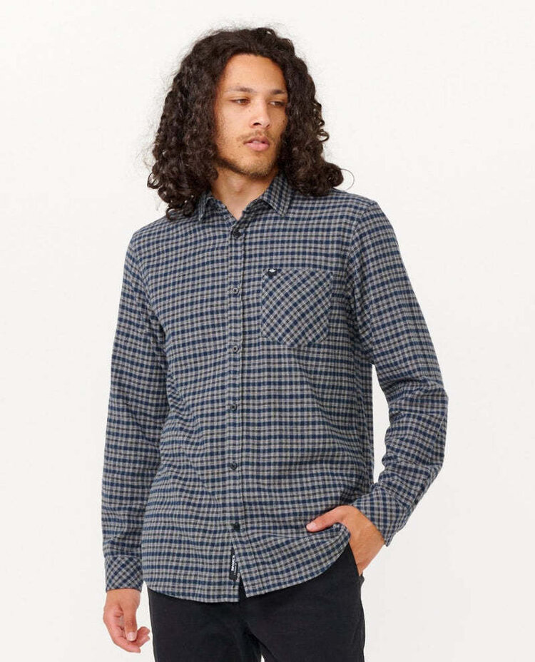 Rip Curl Rip Curl Classic Surf Checked In Flannel (Mens) | Dark Navy