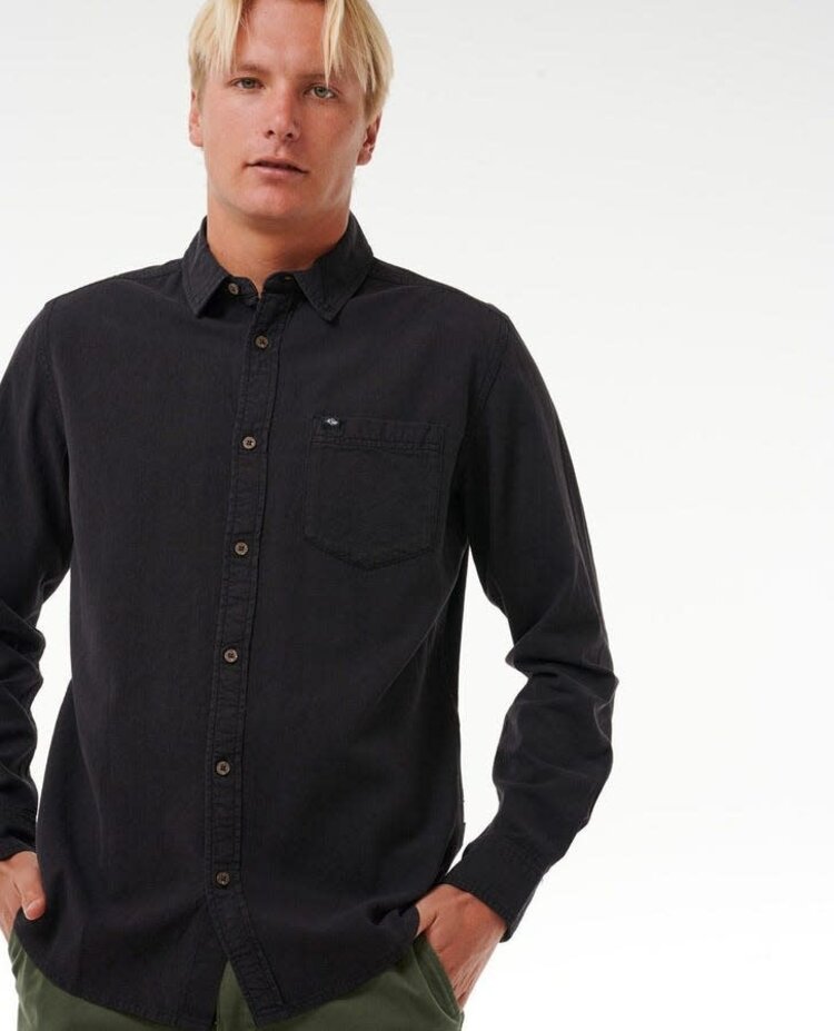 Rip Curl Rip Curl Classic Surf Washed L/S Shirt (Mens) | Black