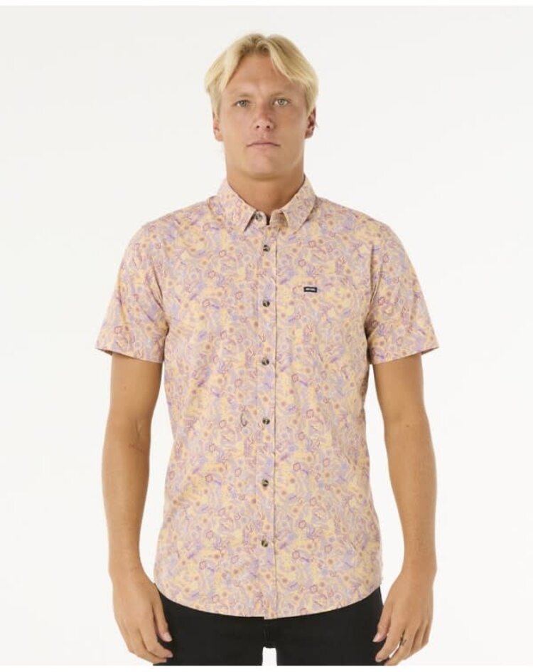 Rip Curl Rip Curl Floral Reef S/S Shirt (Mens) | Smokey Grape