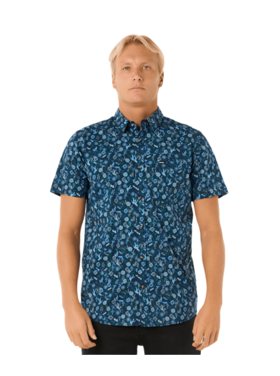 Rip Curl Rip Curl Floral Reef S/S Shirt (Mens) | Washed Navy