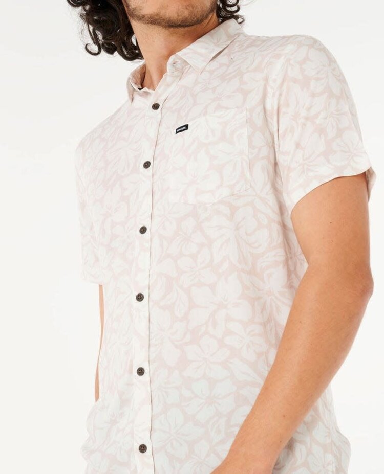 Rip Curl Rip Curl Fun Times Floral S/S/ Shirt (Mens) | Bone
