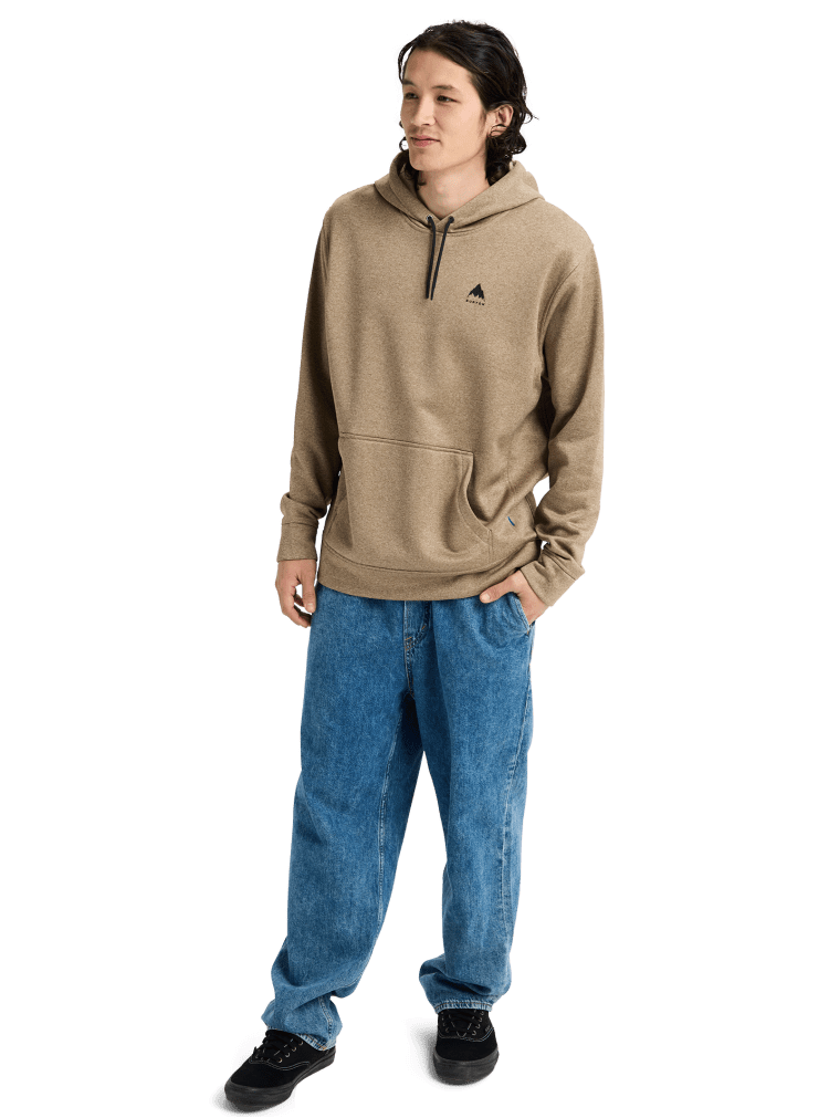 Burton Burton Oak Pullover Hoodie 2026 (Mens) | Summit Taupe Heather