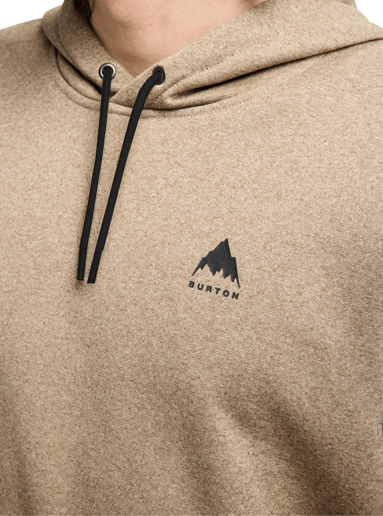 Burton Burton Oak Pullover Hoodie 2026 (Mens) | Summit Taupe Heather