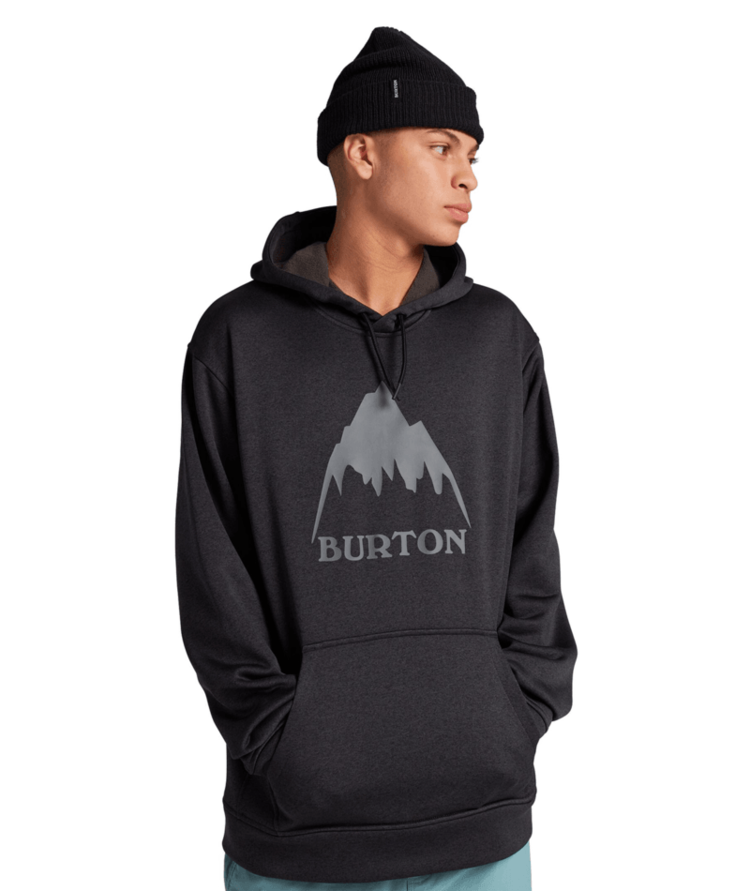 Burton Burton Oak Pullover Hoodie 2026 (Mens) | True Black Heather