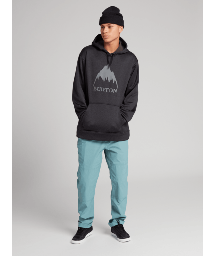 Burton Burton Oak Pullover Hoodie 2026 (Mens) | True Black Heather